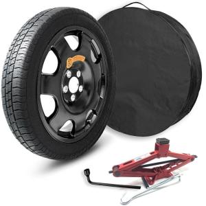 KIT RUOTINO LEGA 18 KRL0095 - 125/70R18 (DIM 63X63X13) ACCESSORI INCLUSI (CRICK/CHIAVE/SACCA)