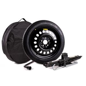 KIT RUOTINO FERRO 16 KRF0006 - 125/80R16 (DIM 61X61X13) ACCESSORI INCLUSI (CRICK/CHIAVE/SACCA)